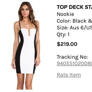 Nookie Stadium Bustier Dress